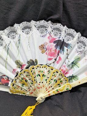 Vintage Folding Hand Fan